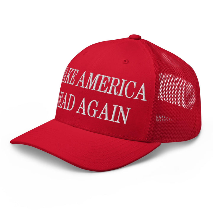 Make America Read Again Embroidered Mesh Trucker Hat