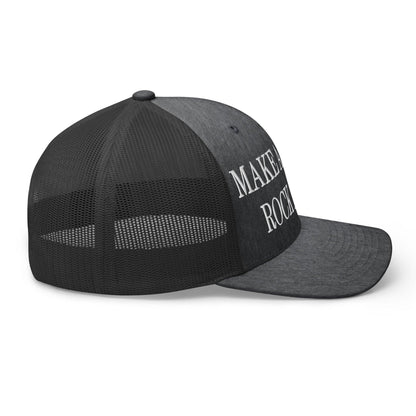 Make America Rock Again Embroidered Mesh Trucker Hat