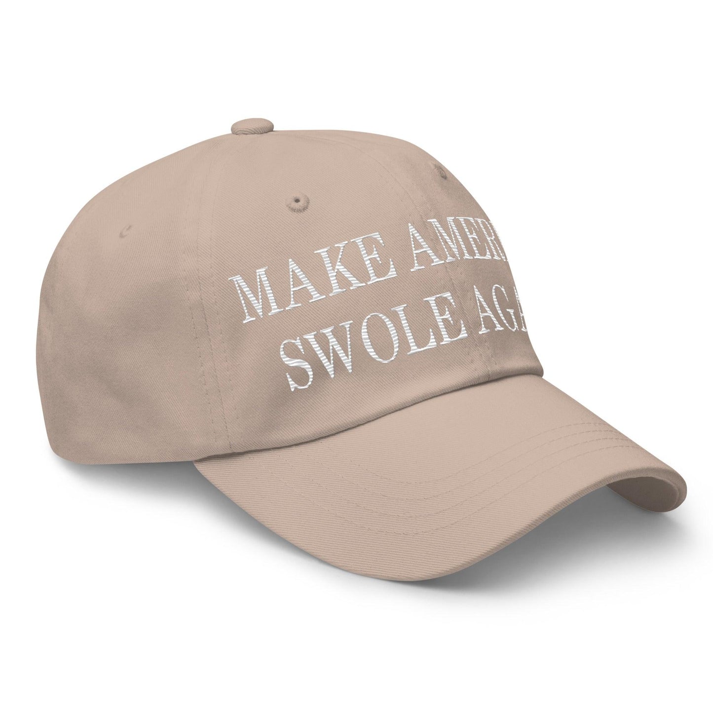 Make America Swole Again Embroidered Dad Hat