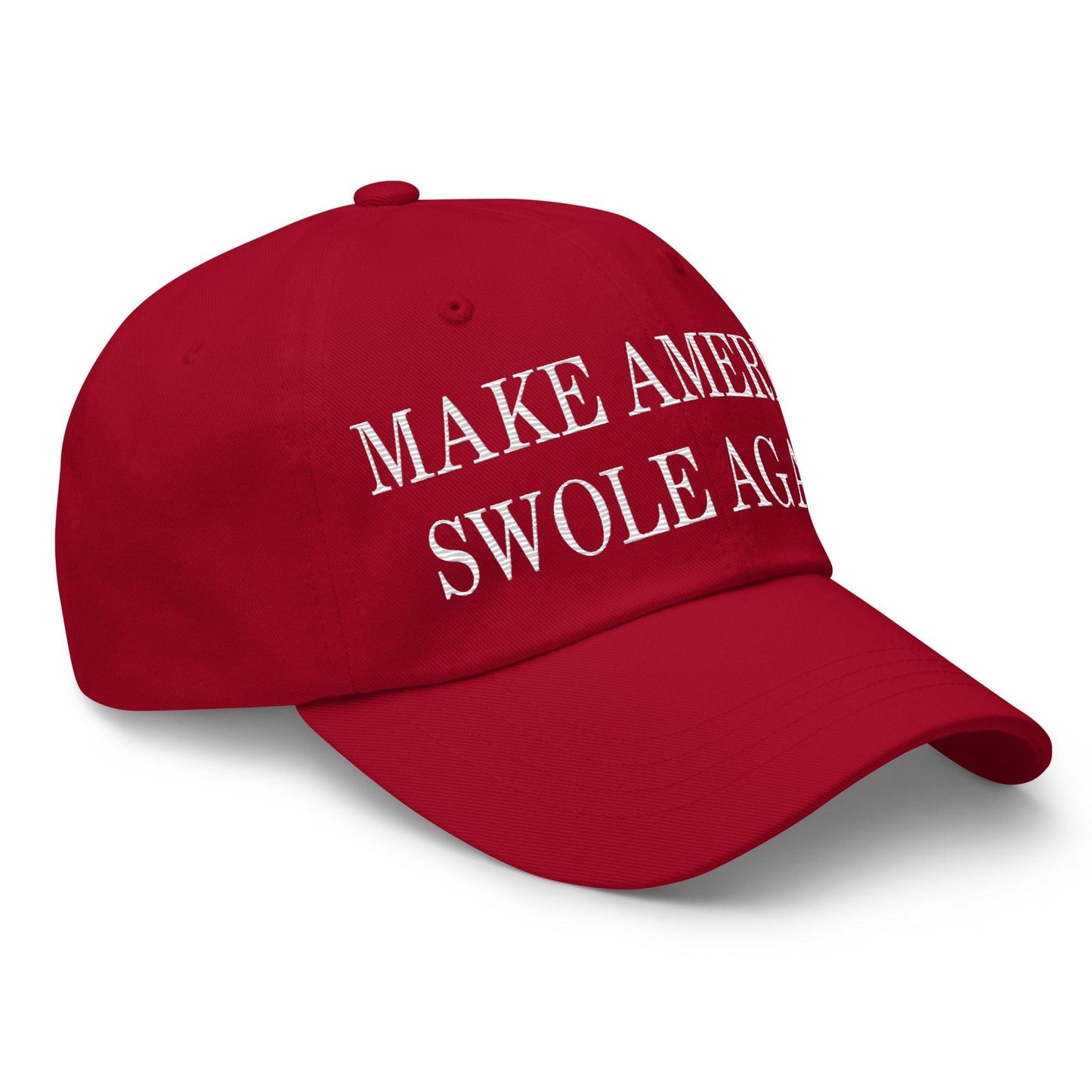 Make America Swole Again Embroidered Dad Hat