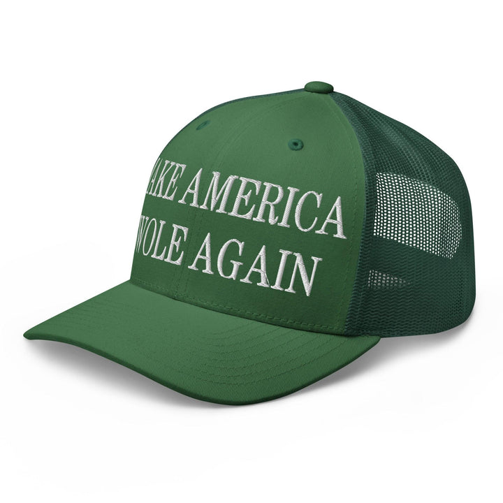 Make America Swole Again Embroidered Mesh Trucker Hat