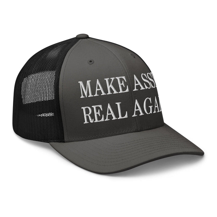 Make Asses Real Again Embroidered Mesh Trucker Hat