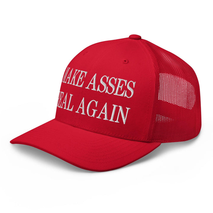 Make Asses Real Again Embroidered Mesh Trucker Hat