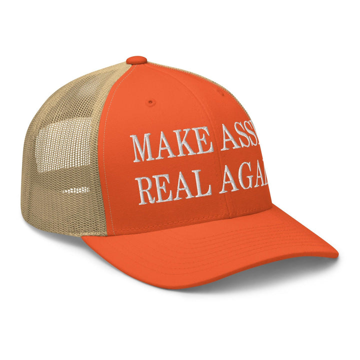 Make Asses Real Again Embroidered Mesh Trucker Hat