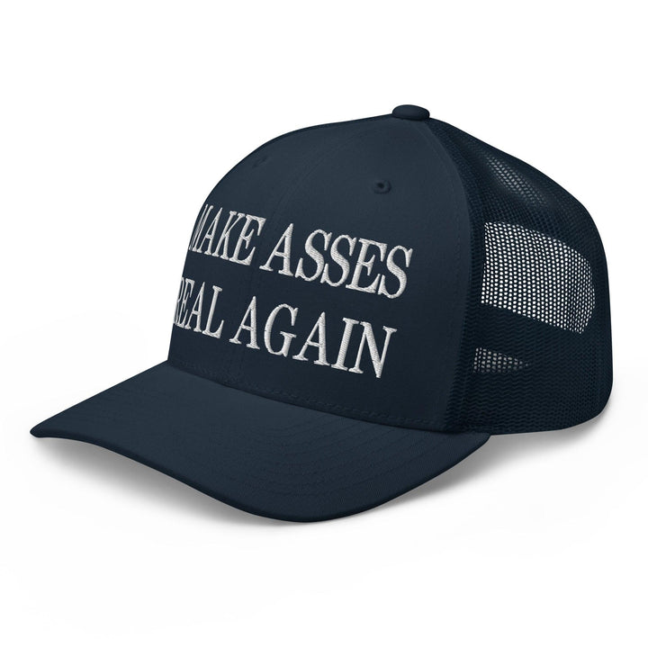 Make Asses Real Again Embroidered Mesh Trucker Hat