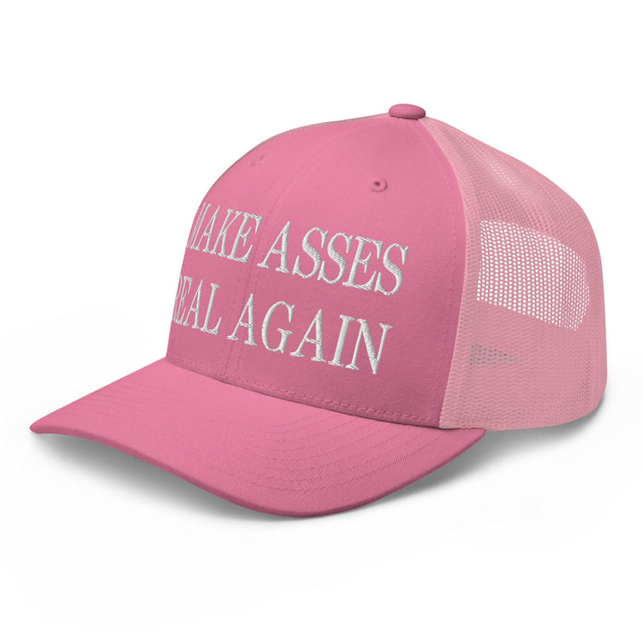 Make Asses Real Again Embroidered Mesh Trucker Hat