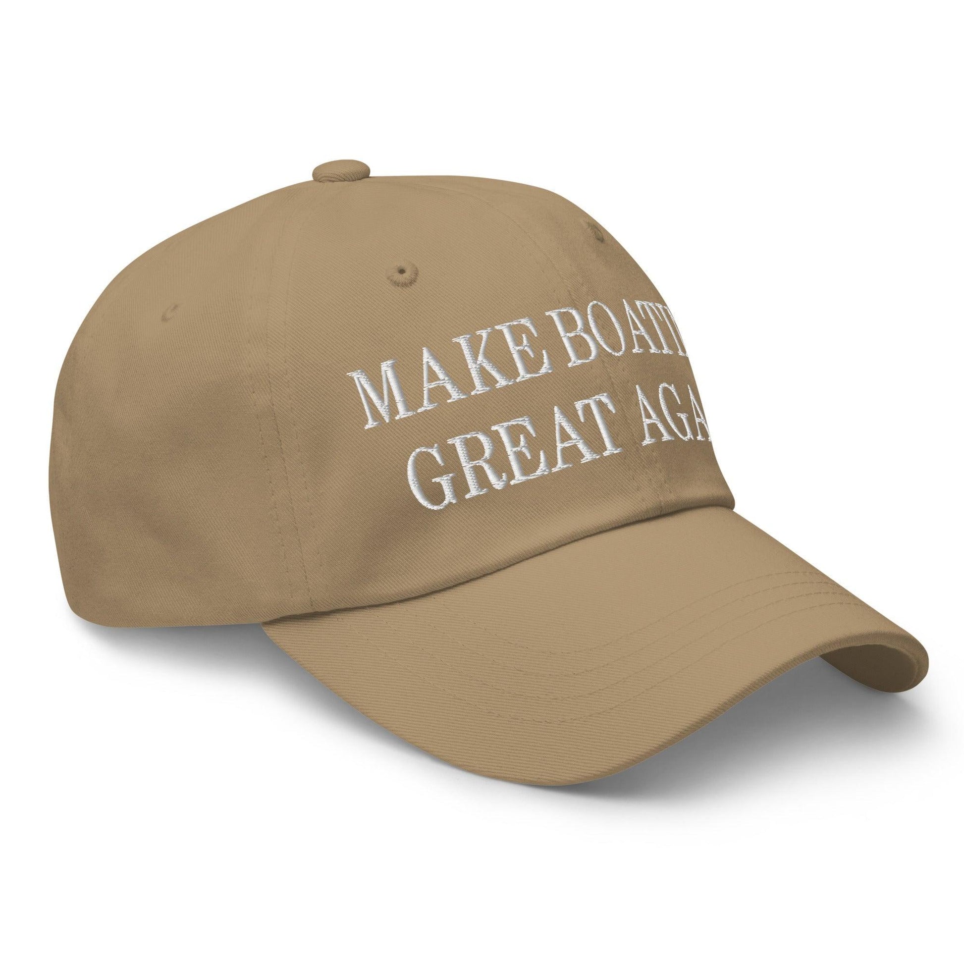 Make Boating Great Again Embroidered Dad Hat