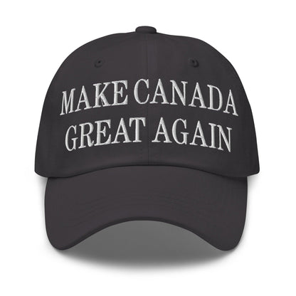 Make C Great Again Embroidered Dad Hat - Dark Grey