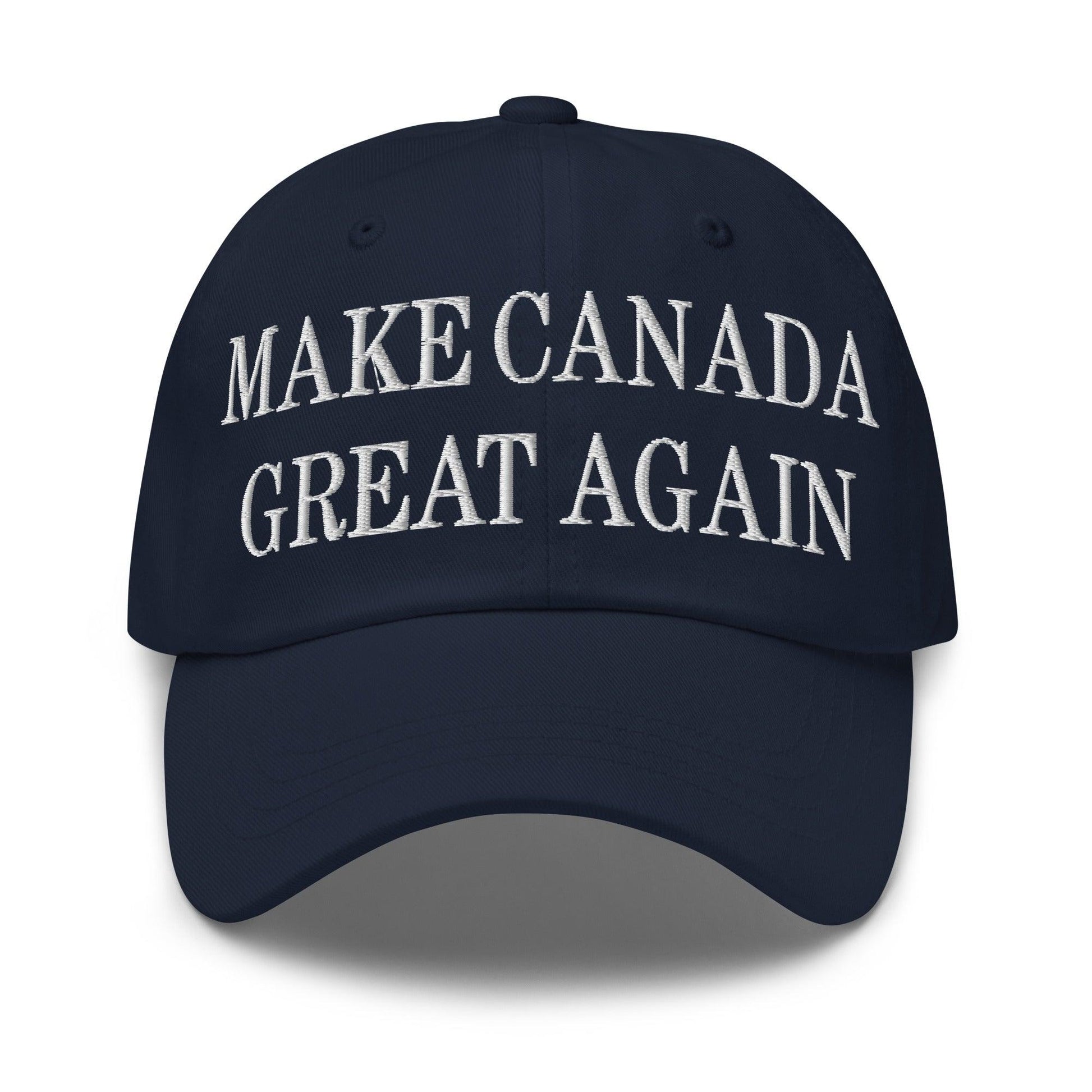 Make C Great Again Embroidered Dad Hat - Navy