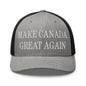 Make C Great Again Embroidered Mesh Trucker Hat - Heather/ Black