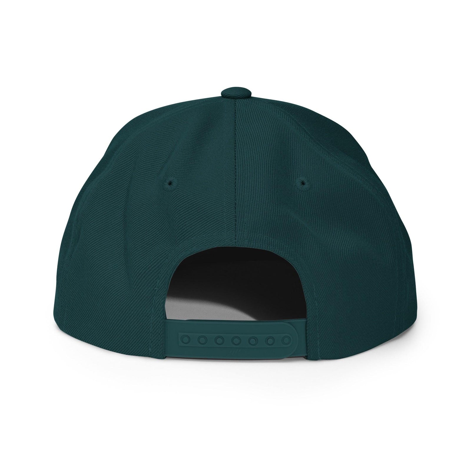 Make Camping Great Again Embroidered Flat Bill Brim Snapback Hat