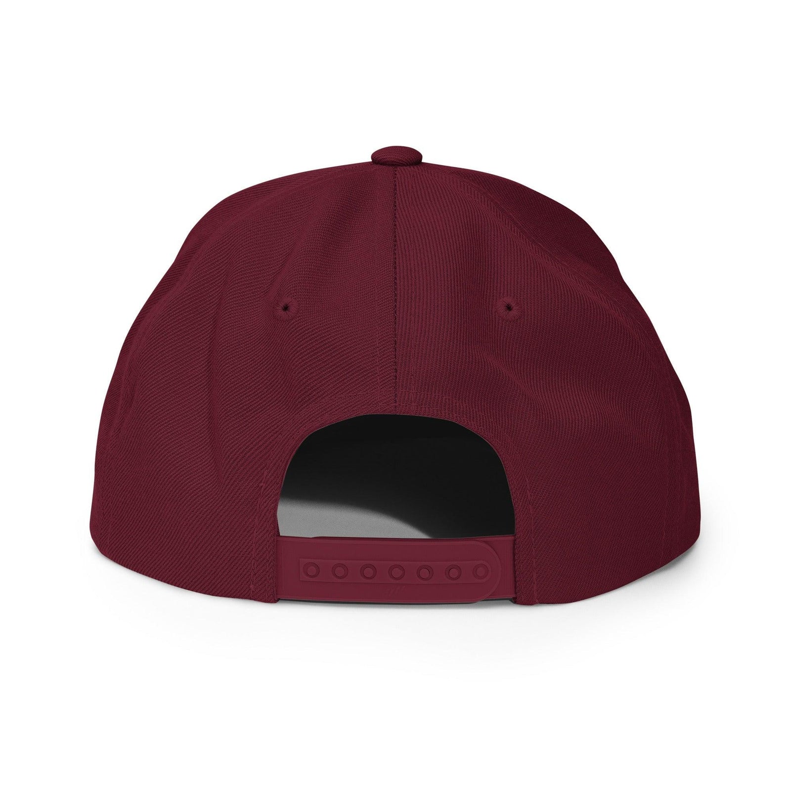 Make Camping Great Again Embroidered Flat Bill Brim Snapback Hat