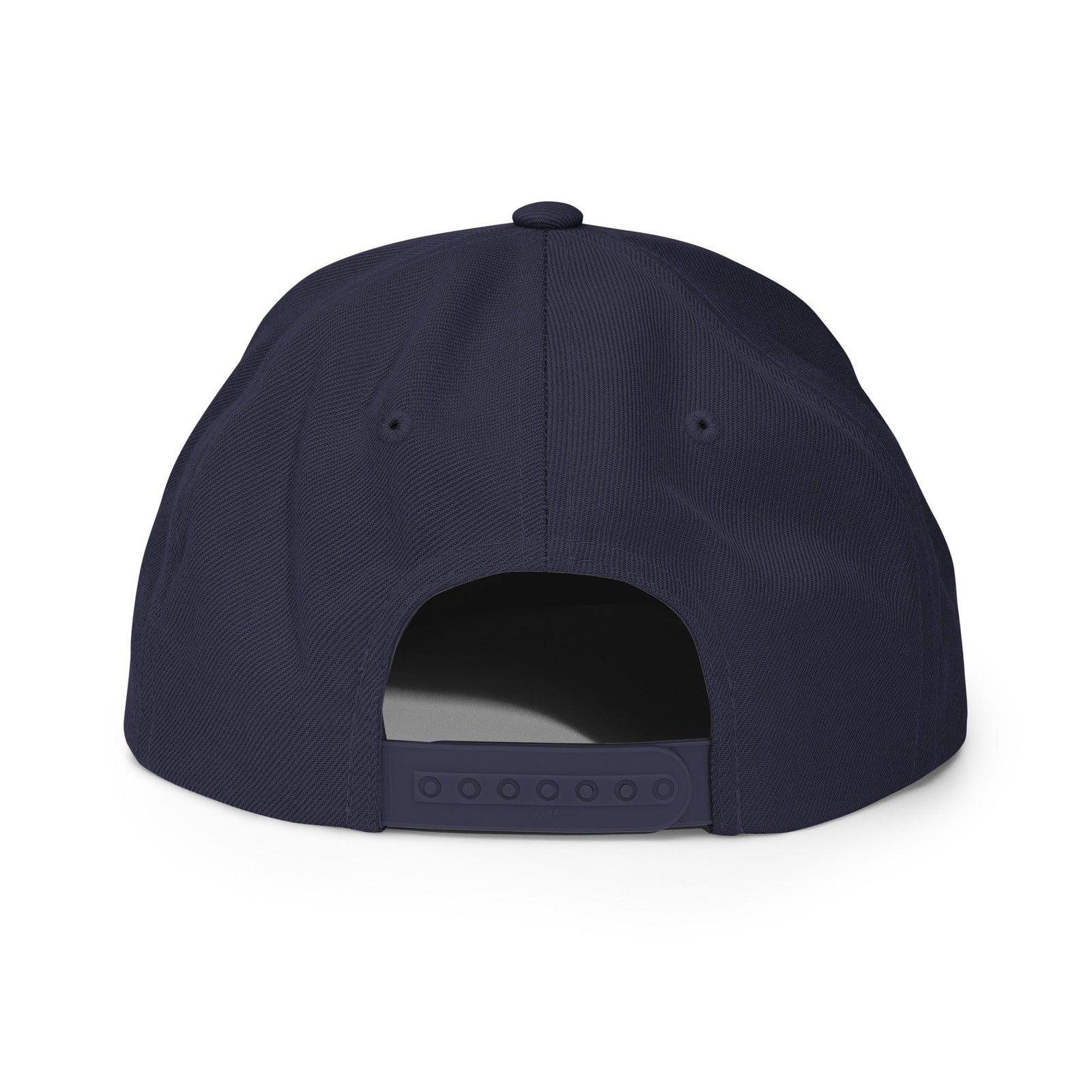 Make Camping Great Again Embroidered Flat Bill Brim Snapback Hat