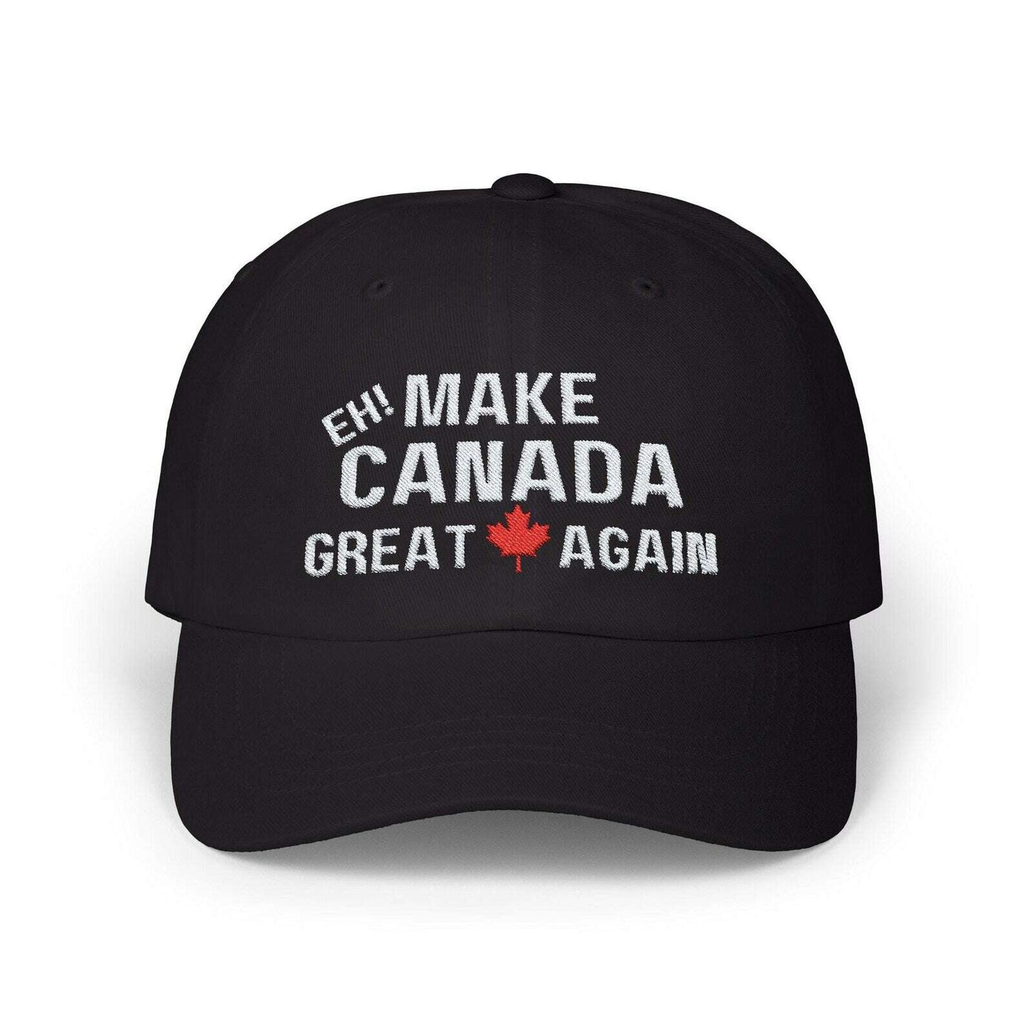 Make Canada Great Again Classic Dad Cap - Black - Headwear