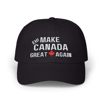 Make Canada Great Again Classic Dad Cap - Black - Headwear