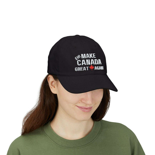 Make Canada Great Again Classic Dad Cap - Forest Green - Hats