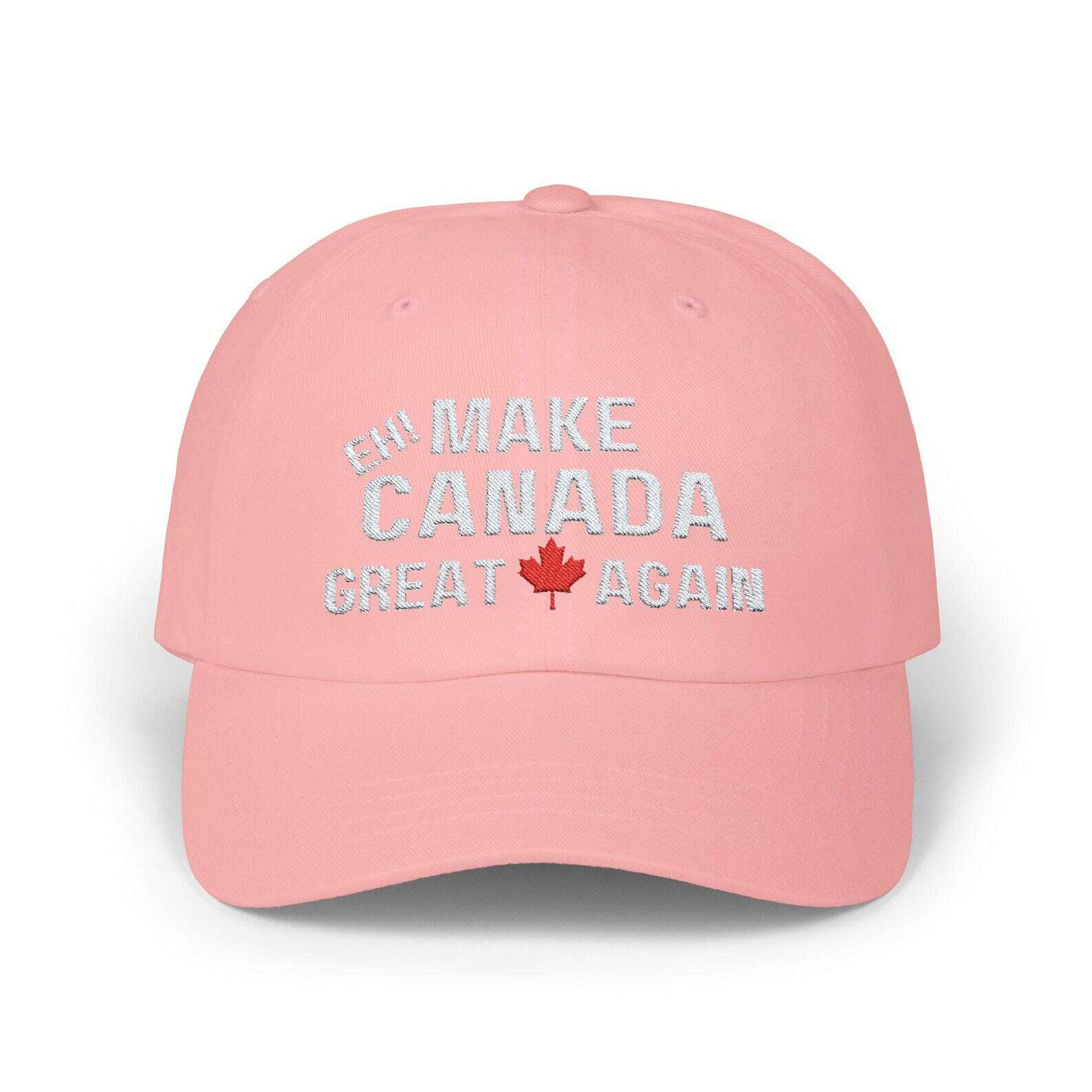 Make Canada Great Again Classic Dad Cap - Pink - Headwear