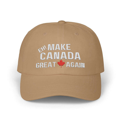 Make Canada Great Again Classic Dad Cap - Sand - Headwear