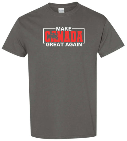 Make Canada Great Again T-Shirt - Gray / Small