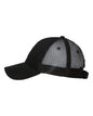 Black mesh trucker cap from Make Canada Great Again with custom apparel design