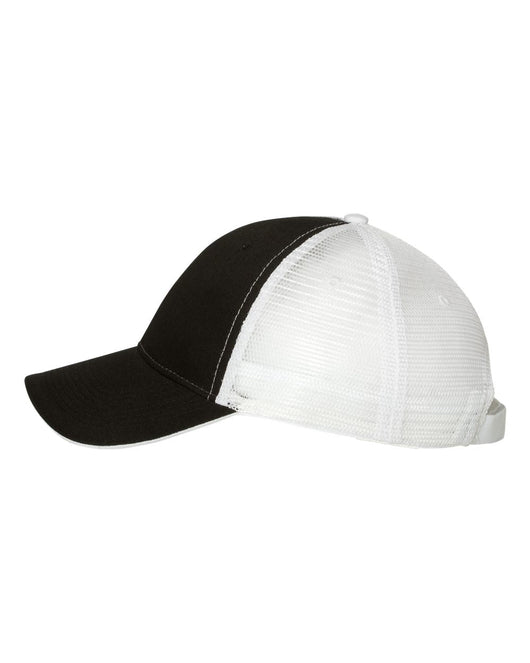 Make Canada Great Again Trucker Cap - Black/White / Single Unit - Hats
