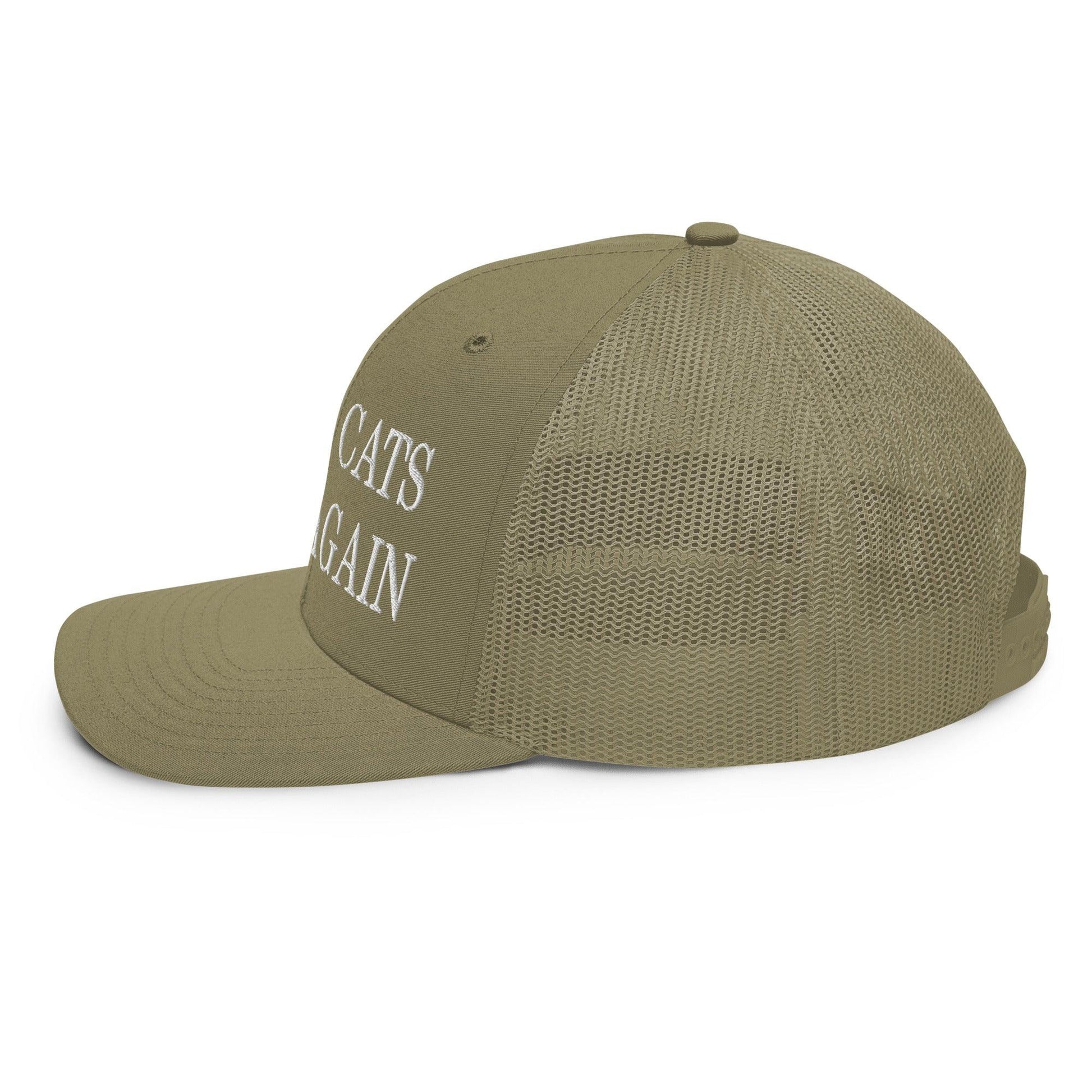 Make Cats Safe Again Embroidered Classic Mesh Trucker Hat