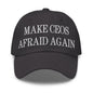 Make CEOs Afraid Again Embroidered Dad Hat - Dark Grey