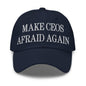 Make CEOs Afraid Again Embroidered Dad Hat - Navy