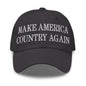 Make Us Country Again Embroidered Dad Hat - Dark Grey