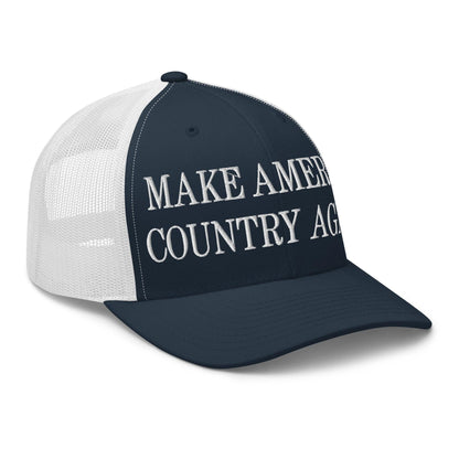 Make Us Country Again Embroidered Mesh Trucker Hat