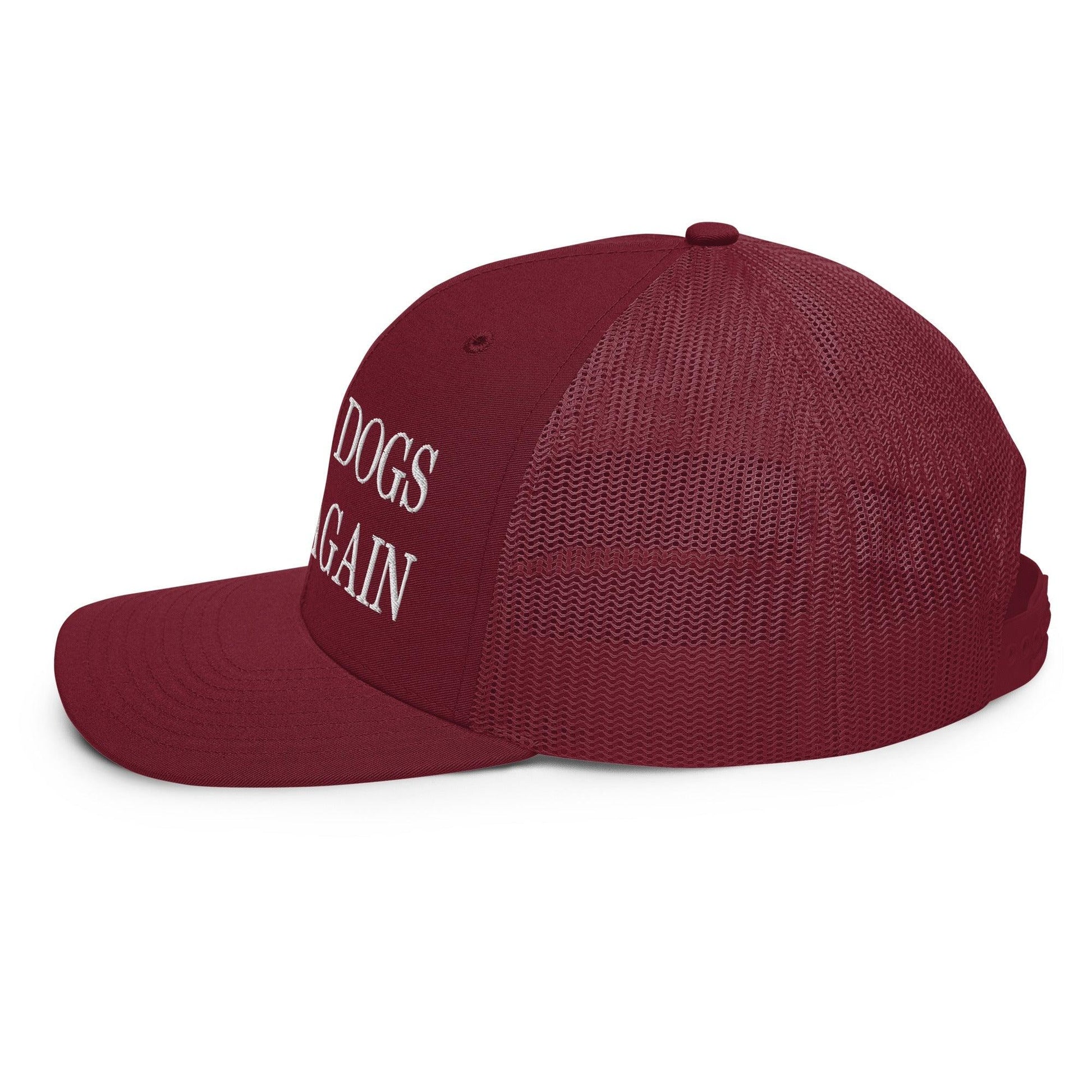 Make Dogs Safe Again Embroidered Classic Mesh Trucker Hat