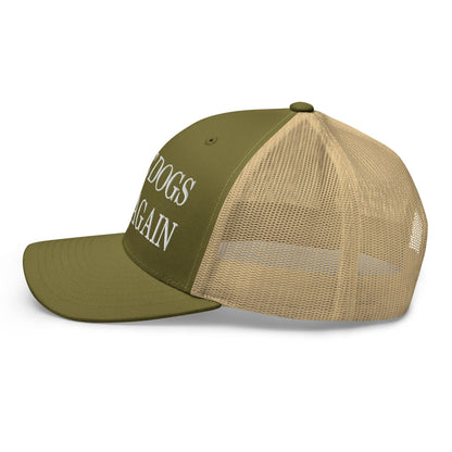 Make Dogs Safe Again Embroidered Mesh Trucker Hat