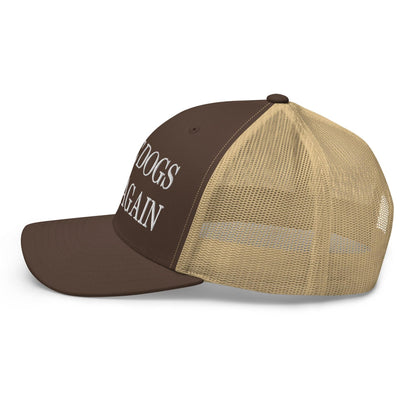 Make Dogs Safe Again Embroidered Mesh Trucker Hat