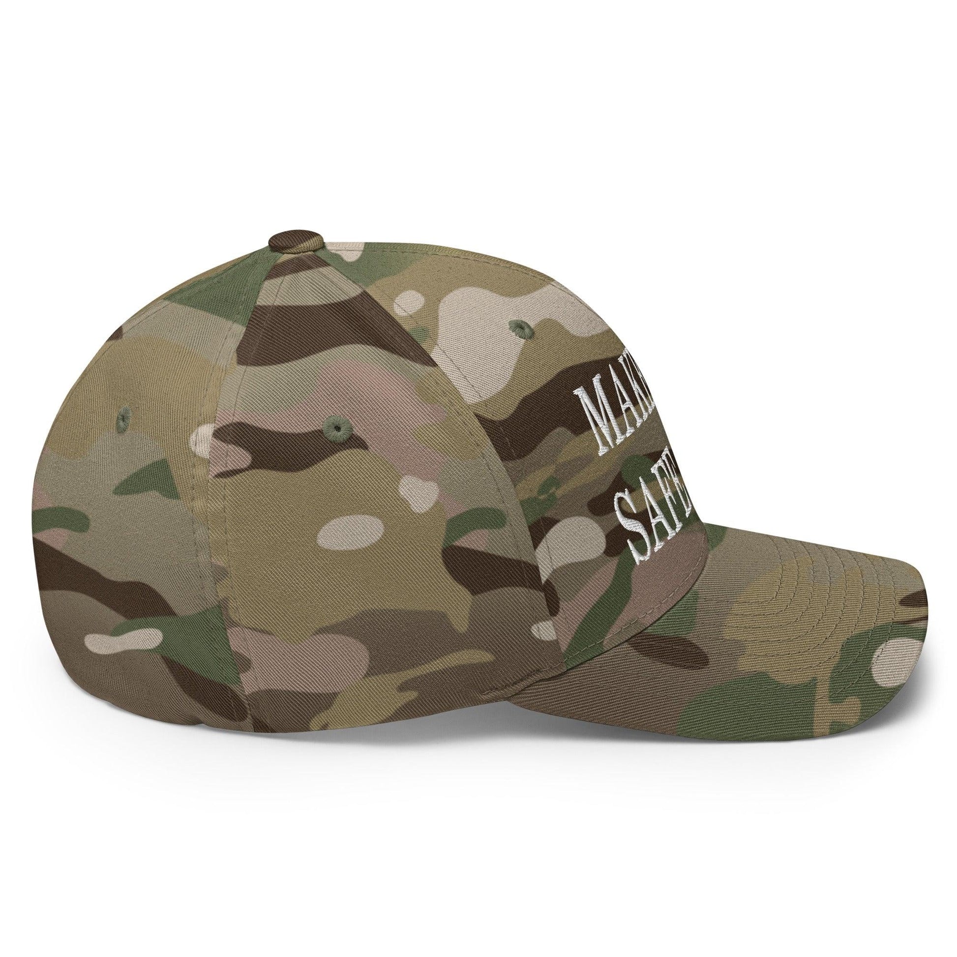 Make Dogs Safe Again Embroidered Stretch Fit Baseball Hat