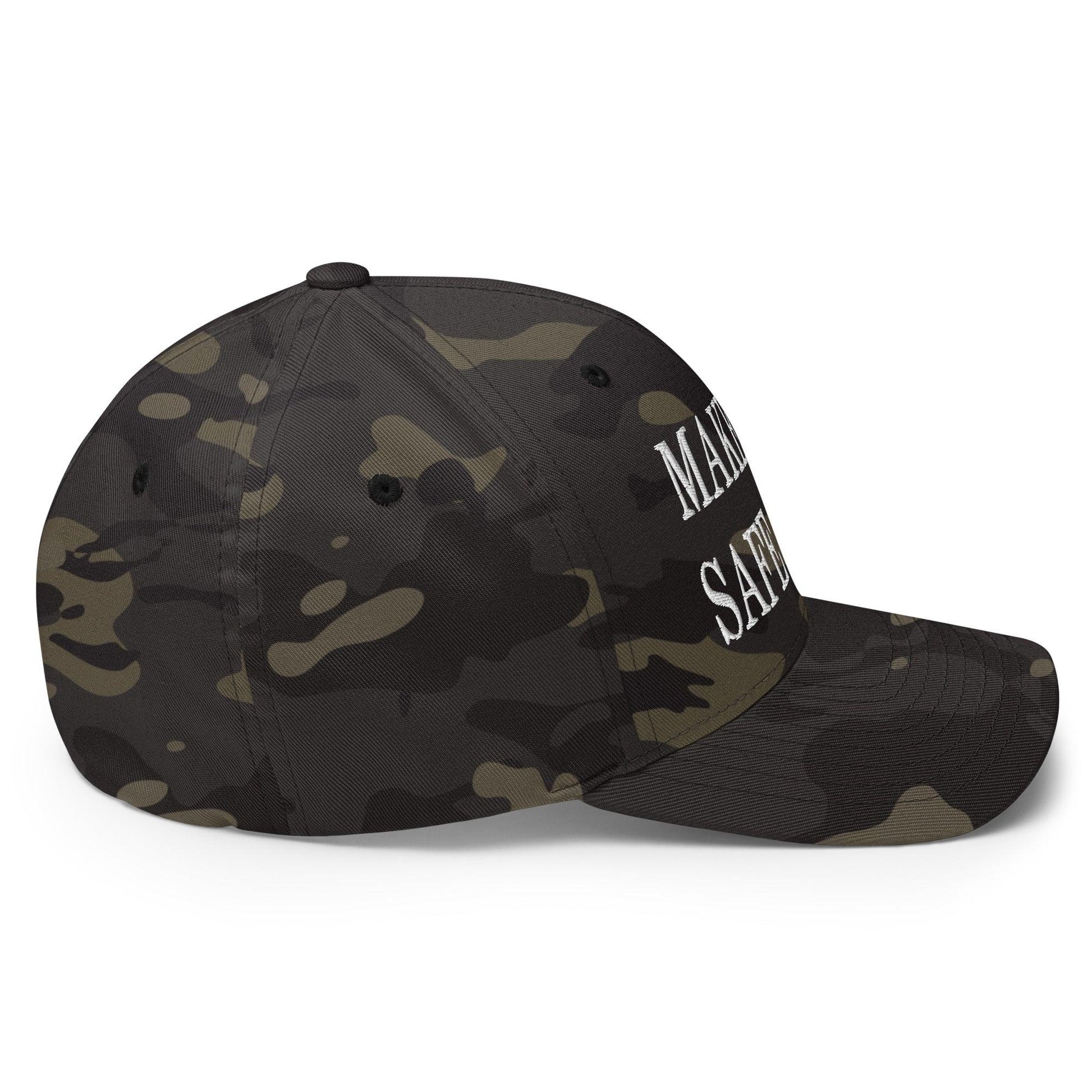 Make Dogs Safe Again Embroidered Stretch Fit Baseball Hat