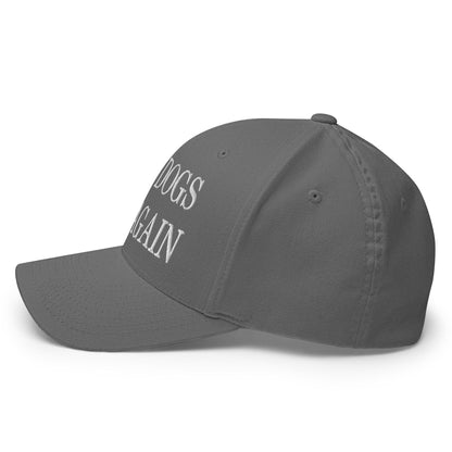 Make Dogs Safe Again Embroidered Stretch Fit Baseball Hat
