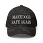 Make Dogs Safe Again Embroidered Stretch Fit Baseball Hat - Multicam Black / S/M