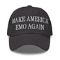 Make Us Emo Again Embroidered Dad Hat - Dark Grey