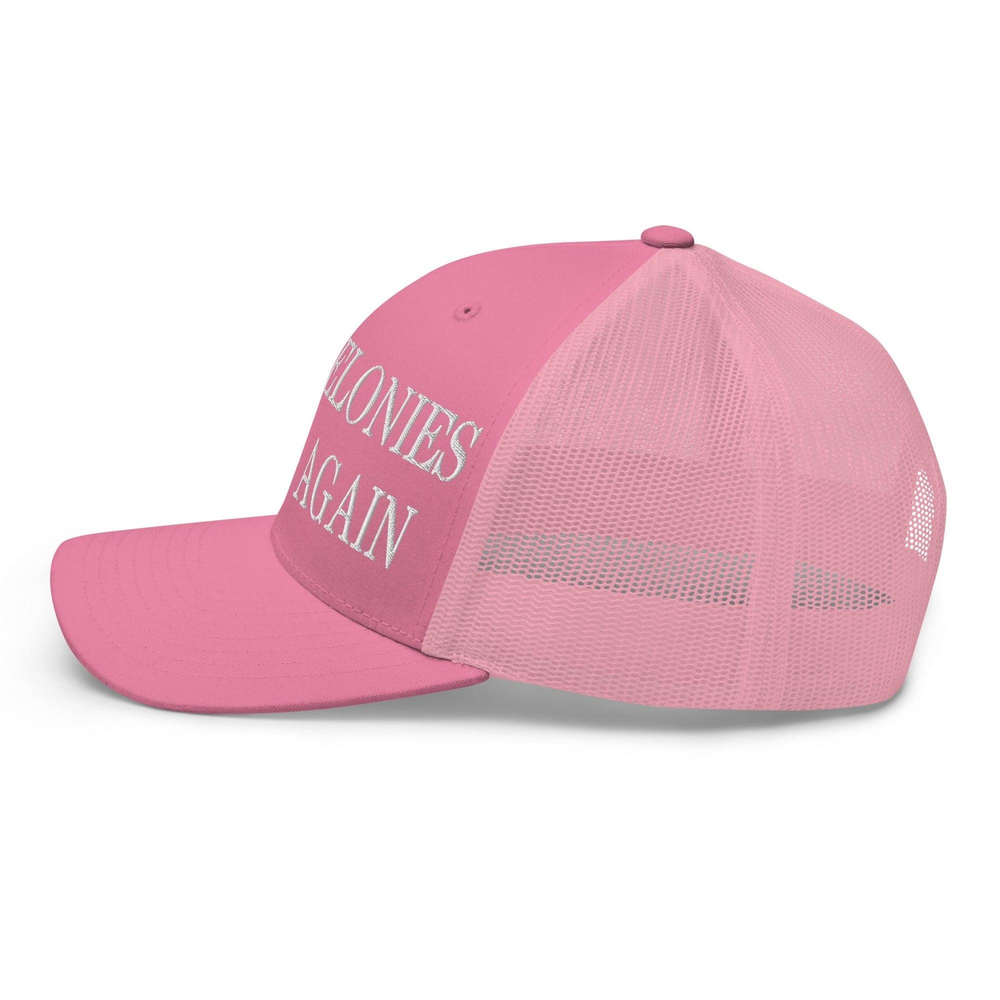 Make Felonies Wrong Again Embroidered Mesh Trucker Hat