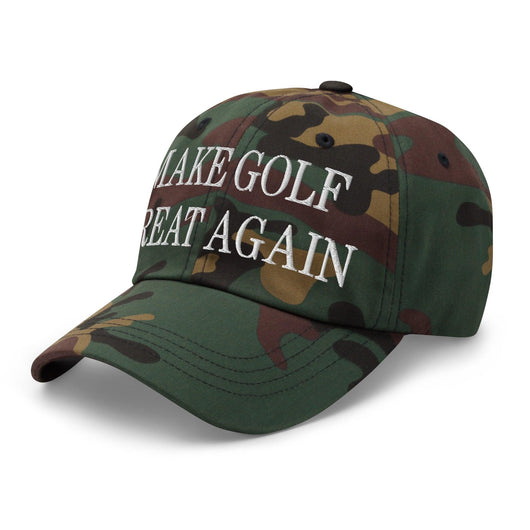 Make Golf Great Again Embroidered Dad Hat