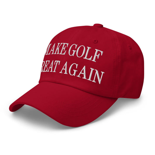 Make Golf Great Again Embroidered Dad Hat