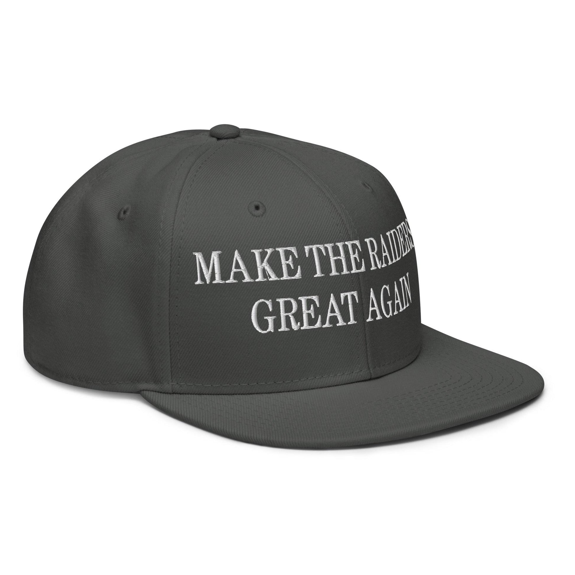Make Them Great Again Embroidered Flat Brim Bill Snapback Hat