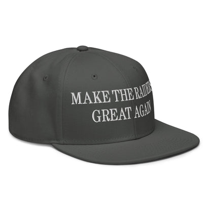 Make Them Great Again Embroidered Flat Brim Bill Snapback Hat