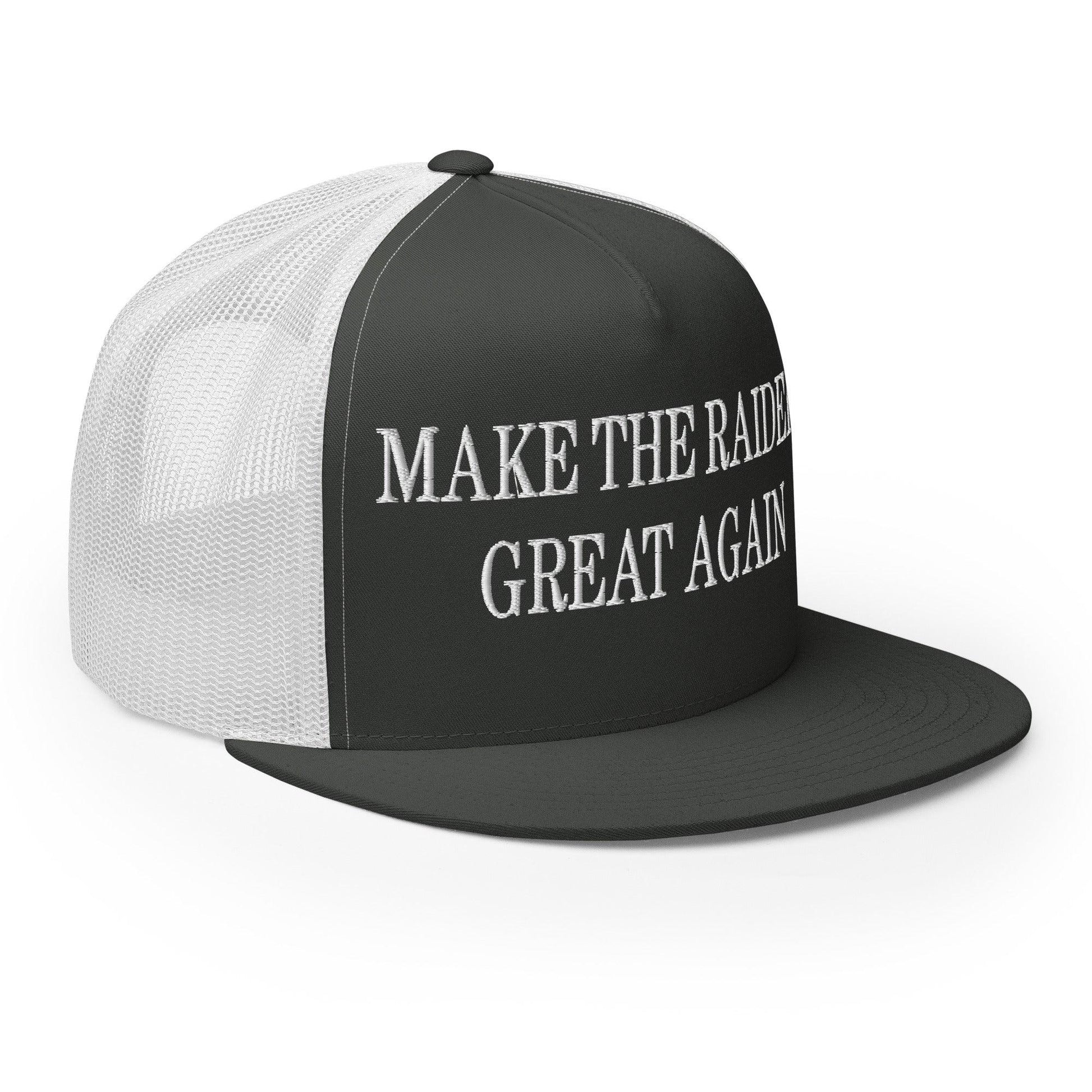 Make Them Great Again Embroidered Mesh Flat Bill Brim Trucker Hat