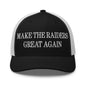 Make Them Great Again Embroidered Mesh Trucker Hat - Black/ White