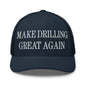 Make Them Great Again Embroidered Mesh Trucker Hat - Navy