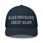 Make It Great Again Embroidered Mesh Trucker Hat - Navy