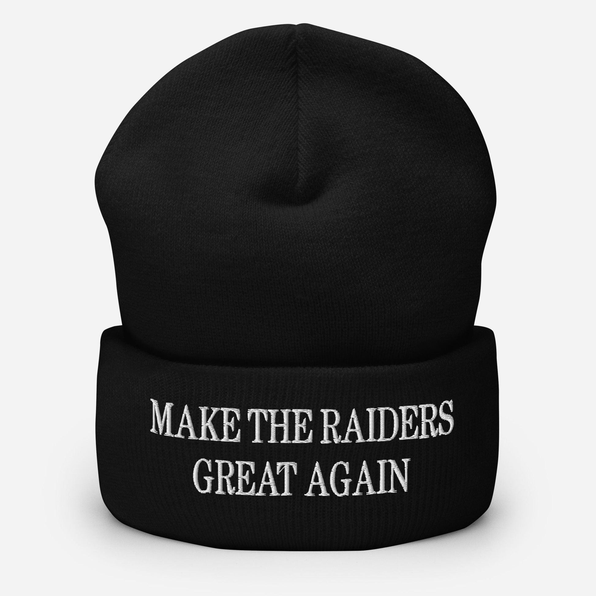 Make Them Great Again Knit Cuffed Beanie - Black