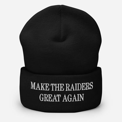 Make Them Great Again Knit Cuffed Beanie - Black