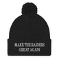 Make Them Great Again Knit Pom Beanie - Black